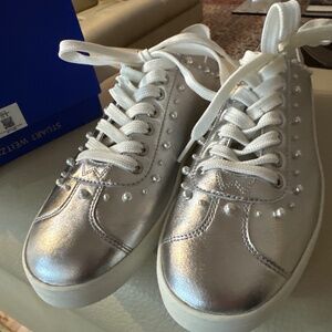 Stuart Weitzman- white sneakers